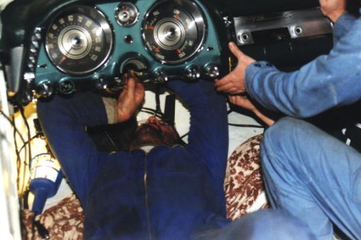 Installation du tableau de bord. Thanks Philippe and Xavier De Commines