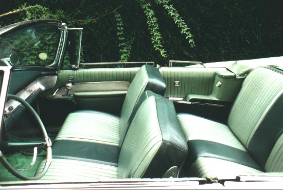 The new upholstery Gary Goers supplied