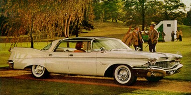 Imperial Crown 1960 4dr/HT (photo extraite du Prestige catalog)