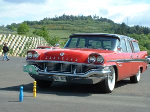 Chrysler NY 57 at bowling game